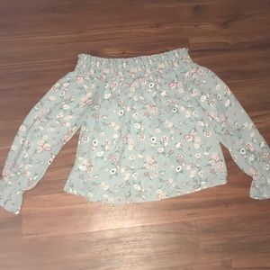 Off the shoulder top